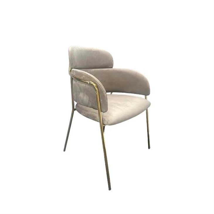 Luxurious Iron-framed Dining Chairs