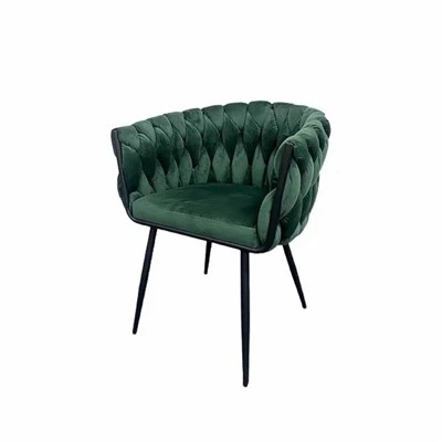 Woven Fabric Dining Chair